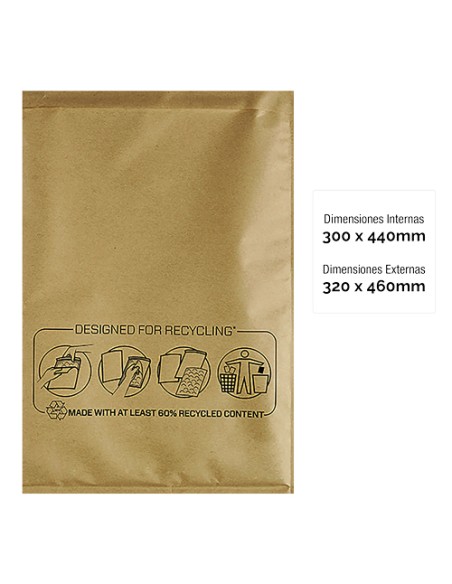 Bolsa Burbujas Acolchada Bankers Box Nº 19 Pack 10 Uds